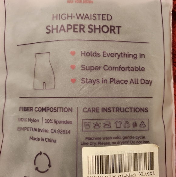 New High Waisted Shaper Short, size XL - XXL - Picture 6 of 6